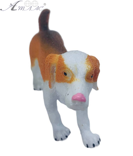 Іграшка Силіконова тягнучка собака Лобрадор 10см 06739 Іграшка Силіконова тягнучка собака Лобрадор 10см 06739