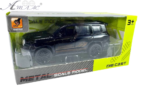 Машинка Die-CastCar Toyota Land Cruiser 200 2nd FL метал 12см  01191 фото 2
