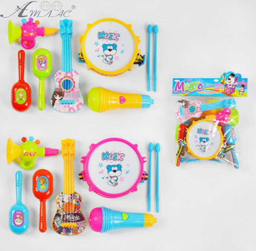 Игрушка Набор Музыкальных инструментов 5 предметов  5298-3