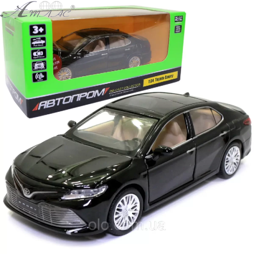 Модель Автопром Toyota Camry металлическая инерционная 14см 68459 Модель Автопром Toyota Camry металлическая инерционная 14см 68459