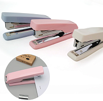 Степлер № 10 пробивает 12 листов микс цветов Jiliang  00487