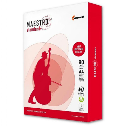 Бумага Mondi А4 500 листов Mondi Maestro standard+ 80г/м² 16753 Бумага Mondi А4 500 листов Mondi Maestro standard+ 80г/м² 16753