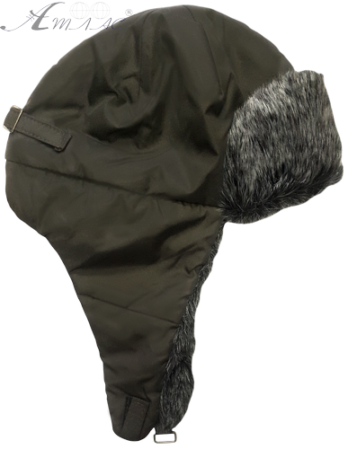 Шапочка ушанка для мальчика подростковая, плащевка с мехом 13929 Шапочка ушанка для мальчика подростковая, плащевка с мехом 13929