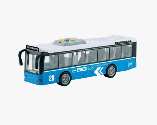 Игрушка Автобус Shuttle Bus Синий двери свет звук 28 см WY910АВ Игрушка Автобус Shuttle Bus Синий двери свет звук 28 см WY910АВ