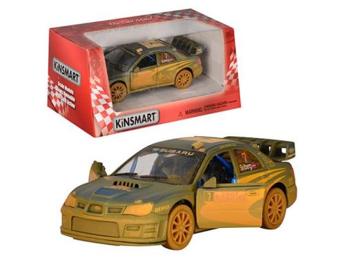 Машинка Kinsmart Subaru Impreza WRC 2007 спорт, грязь KT5328WY Машинка Kinsmart Subaru Impreza WRC 2007 спорт, грязь KT5328WY