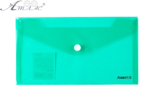 Папка конверт на кнопці DL Axent 240 х 130 мм 1414-20-А Папка конверт на кнопці DL Axent 240 х 130 мм 1414-20-А