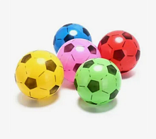 Игрушка Мяч футбол пластиковый твердый 3 см  04290