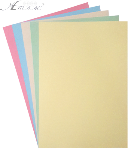 Картон кольоровий з двох боків Атлас № 2 пастель 5 аркушів AS-0547 Картон кольоровий з двох боків Атлас № 2 пастель 5 аркушів AS-0547