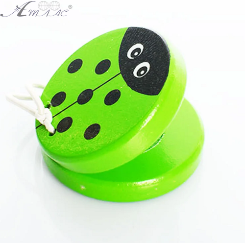 Іграшка Кастаньєти дитячі дерев'яні 5 см 0698 Іграшка Кастаньєти дитячі дерев'яні 5 см 0698