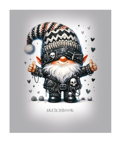 Скетчбук для рисования Bourgeois 148х105 Гном 24 листа  24346