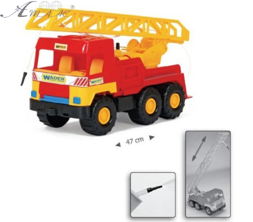 Машинка Wader Пожарная Большая с насосом 47 см 32370 Машинка Wader Пожарная Большая с насосом 47 см 32370