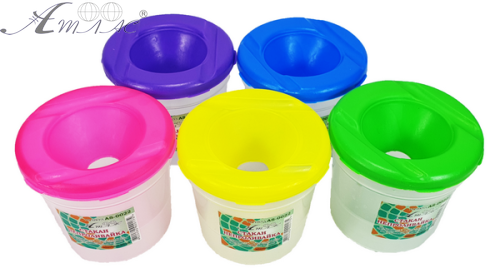 Стакан-непроливайка со штрих-кодом 7,6 х 7,6 х 7,6 см AS-0022, К-9020 Стакан-непроливайка со штрих-кодом 7,6 х 7,6 х 7,6 см AS-0022, К-9020