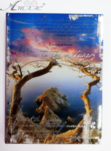 Ежедневник недатированный А6 Феникс 192 л, скалы, твердая обложка 18572 Ежедневник недатированный А6 Феникс 192 л, скалы, твердая обложка 18572