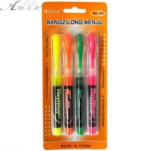 Маркер текстовий Набір 4шт 1 - 4 мм  WZL-866