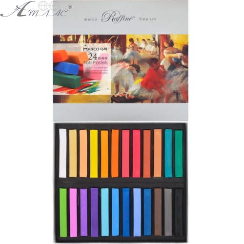 Пастель суха Marco Raffine fine art 24 кольорів  7300-24CB