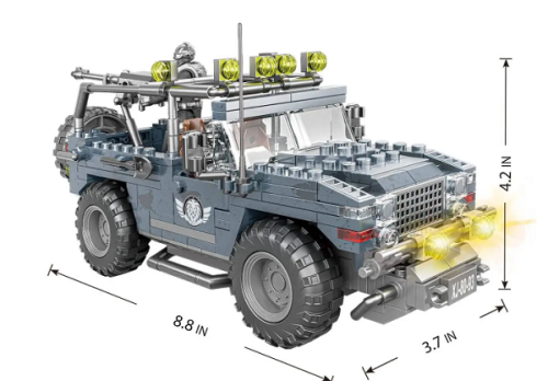 Игрушка Конструктор Block Бронированная военная машина 736 деталей XJ-792С Игрушка Конструктор Block Бронированная военная машина 736 деталей XJ-792С