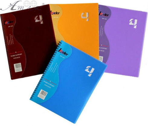 Блокнот-спираль с разделителями А4 пластиковая обложка 180 л SPP-180 Блокнот-спираль с разделителями А4 пластиковая обложка 180 л SPP-180