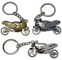 Брелок Мотоцикл спортивный 5 см металл  16322