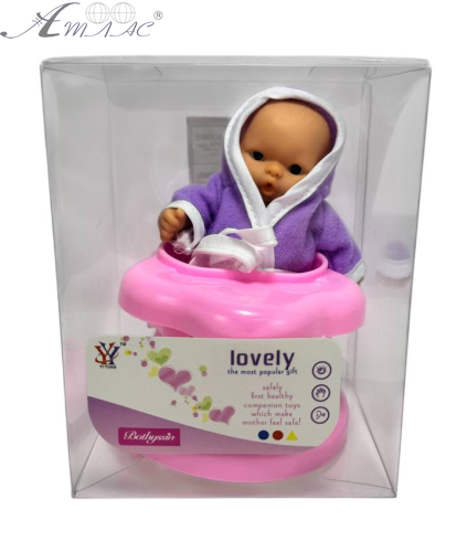 Игрушка Пупс резиновый 10см на ходунках 04786 фото 2 Игрушка Пупс резиновый 10см на ходунках 04786 фото 2