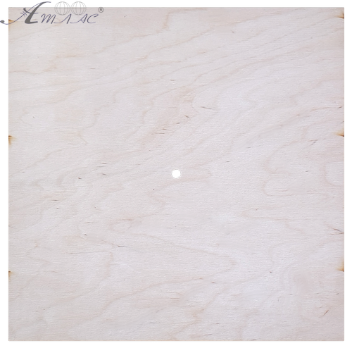 Основа для годинника з фанери 4 мм № 33 Квадрат 40 x 40 см AS-4858