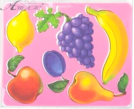 Трафарет для дитячої творчості Луч "Фрукти" 9С 451-08 Трафарет для дитячої творчості Луч "Фрукти" 9С 451-08