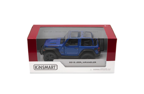 Машинка Kinsmart Jeep Wrangler Cabrio KT5412W, WA, WH фото 2 Машинка Kinsmart Jeep Wrangler Cabrio KT5412W, WA, WH фото 2