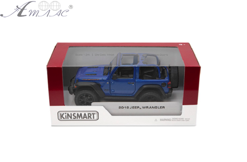 Машинка Kinsmart Jeep Wrangler Cabrio KT5412W, WA, WH фото 2 Машинка Kinsmart Jeep Wrangler Cabrio KT5412W, WA, WH фото 2