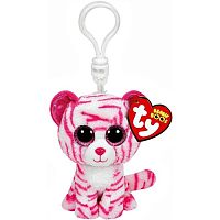 Іграшка М'яка Тигр Asiа білий Брелок 9 см  36638