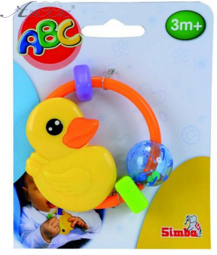 Игрушка Погремушка Simba ABC Погремушка с уткой  4015246