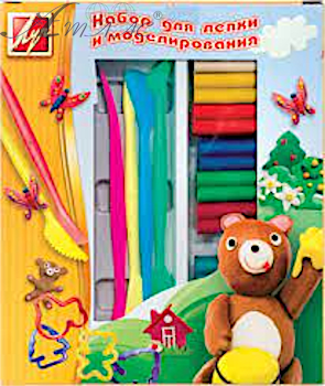 Набор для лепки и моделирования №1 Луч 11С 669-08 Набор для лепки и моделирования №1 Луч 11С 669-08