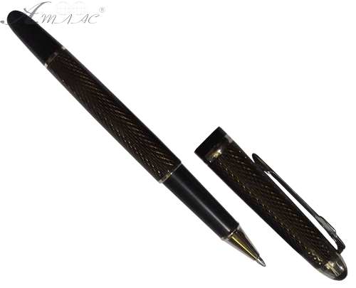 Ручка роллер De Cambr RP163-20 коричнева луска 07426 Ручка роллер De Cambr RP163-20 коричнева луска 07426