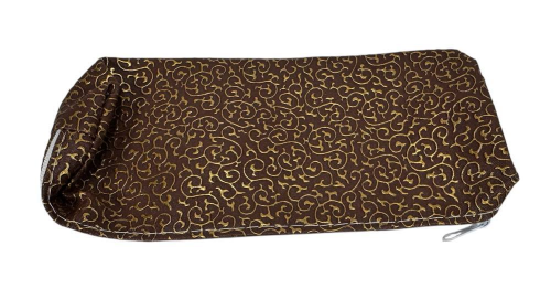 Пенал школьный с узором на 1 отделение Микс цветов  01574 фото 3