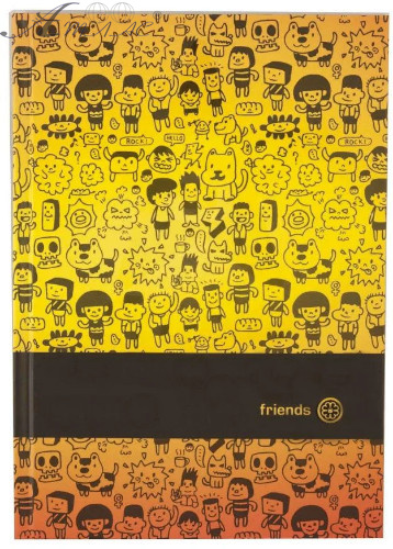 Блокнот-спираль толстая обложка В6 155 л DDT-6C184 Блокнот-спираль толстая обложка В6 155 л DDT-6C184