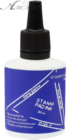 Фарба штемпельна Buromax чорна 30 мл. 1901-02 Фарба штемпельна Buromax чорна 30 мл. 1901-02