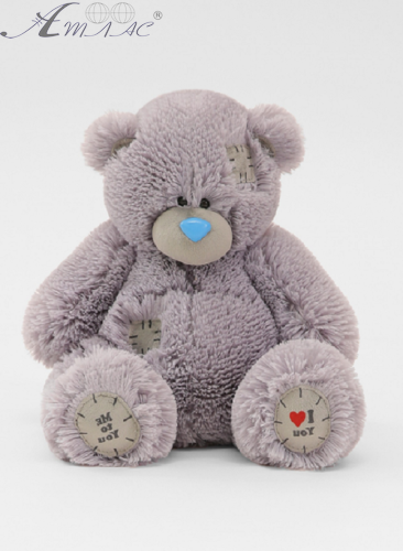 Игрушка Мягкая Мишка с латками серый 31 см 4/9 Игрушка Мягкая Мишка с латками серый 31 см 4/9