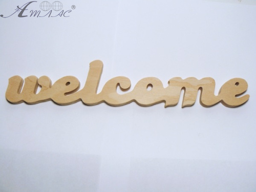 Деревянное Слово "Welcome" 31*16см 0007 Деревянное Слово "Welcome" 31*16см 0007