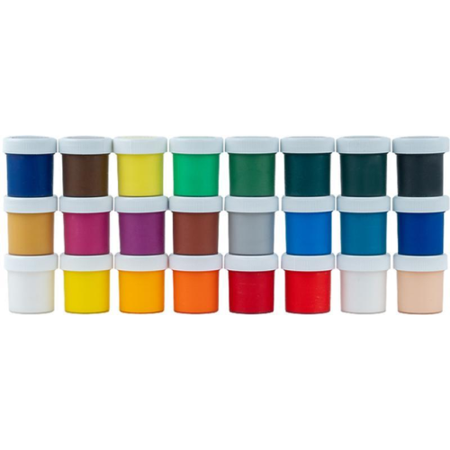 Гуашь набор Kite Classic 24 цвета 20мл  K-097 фото 2