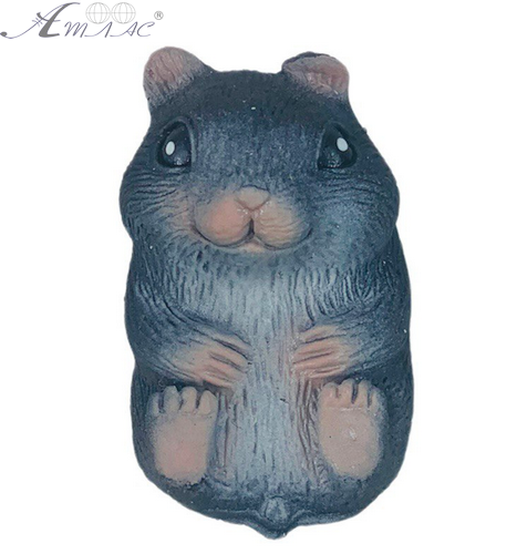 Игрушка Силиконовая тянучка Хомяк 5 см черный 04406 Игрушка Силиконовая тянучка Хомяк 5 см черный 04406