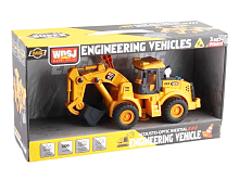 Игрушка Машинка Экскаватор Спецтехника WDSJ инерционная 28 см в коробке  WD103A1