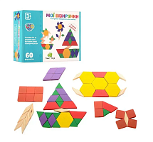 Игрушка Деревянная Мои Узоры танграм  MD0944