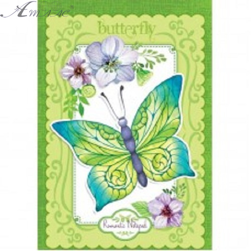 Блокнот-спираль-Сверху РюкзачОК А6 Бабочки 3К-23 Блокнот-спираль-Сверху РюкзачОК А6 Бабочки 3К-23