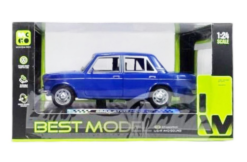 Машинка Best Model ВАЗ 2106 Жигули Синяя свет звук пластик 18см D700-11D фото 3 Машинка Best Model ВАЗ 2106 Жигули Синяя свет звук пластик 18см D700-11D фото 3