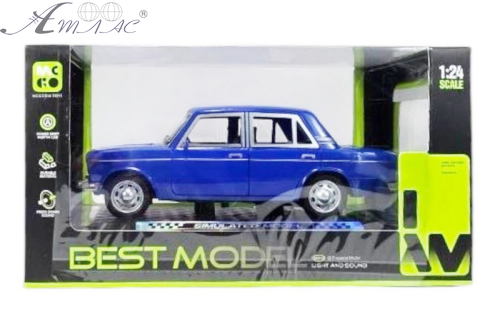 Машинка Best Model ВАЗ 2106 Жигулі Синє світло звук пластик 18см D700-11D фото 3 Машинка Best Model ВАЗ 2106 Жигулі Синє світло звук пластик 18см D700-11D фото 3