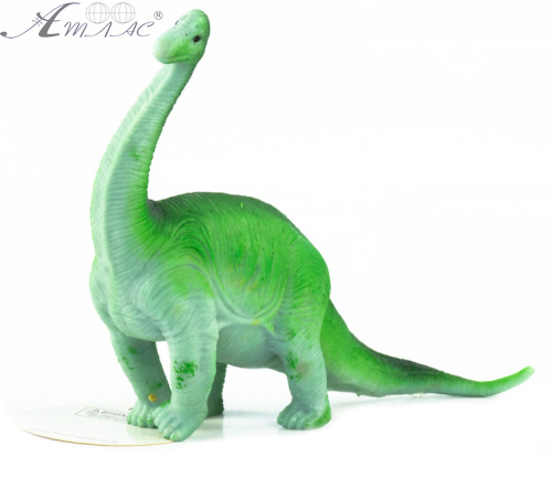 Іграшка силіконова антистрес, динозавр зелений з довгою шиєю 20 см 08877 фото 2 Іграшка силіконова антистрес, динозавр зелений з довгою шиєю 20 см 08877 фото 2