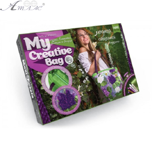 Набір для творчості Вишивка Стрічками та бісером My Creative Bag  МСВ-01-02