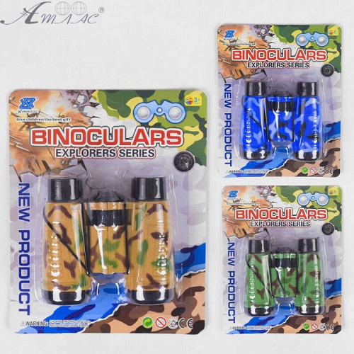 Игрушка Бинокль 10,5х11 см на блистере 13717-31 Игрушка Бинокль 10,5х11 см на блистере 13717-31