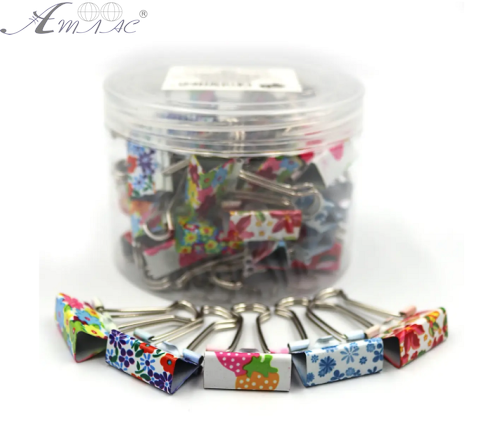 Біндер №25 мм шириною Квіти мікс 1563-25 Біндер №25 мм шириною Квіти мікс 1563-25