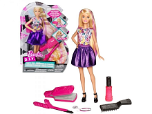 Кукла набор Barbie Удивительные кудри  DWK49
