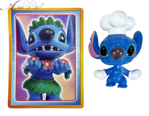 Игрушка Герои Мультфильмов Стич ~5 см повар  14052