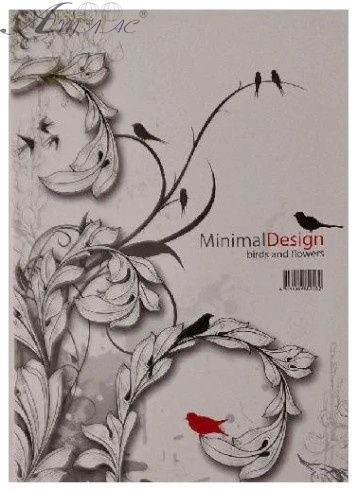 Блокнот-спираль-cверху А5 50 л # офсетный, Minimal 102020/1 Блокнот-спираль-cверху А5 50 л # офсетный, Minimal 102020/1